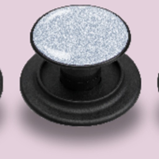 Grabbit phone grip in Crystal Glitter