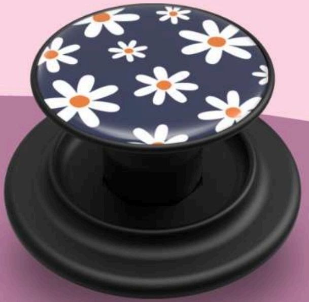 Grabbit phone grip in Daisy