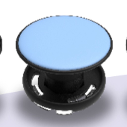 Grabbit phone grip in Sky Blue